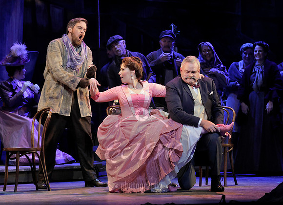 "La Boheme", "San Francisco Opera", "Arturo Chacon-Cruz", "Erika Grimaldi", "Ellie Dehn", "Audun Iversen", "Brad Walker", "Scott Conner", "Dale Travis", "Puccini"