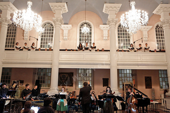 Prototype Festival and Trinity Wall Street present Winter's Child. Composed by Ellen Reid with text by Amanda Jane Shank. With Lauren Worsham and Audrey Babcock, Julian Wachner conducts.