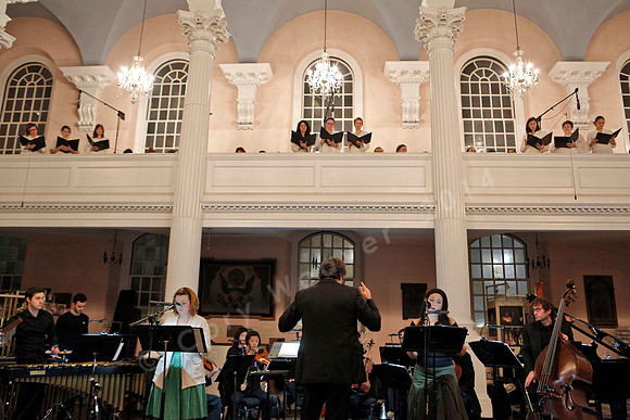 Prototype Festival and Trinity Wall Street present Winter's Child. Composed by Ellen Reid with text by Amanda Jane Shank. With Lauren Worsham and Audrey Babcock, Julian Wachner conducts.