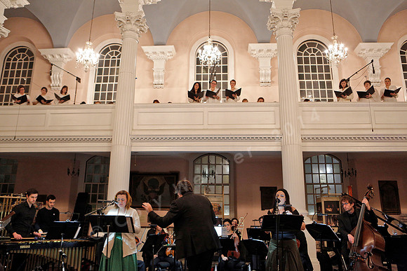 Prototype Festival and Trinity Wall Street present Winter's Child. Composed by Ellen Reid with text by Amanda Jane Shank. With Lauren Worsham and Audrey Babcock, Julian Wachner conducts.