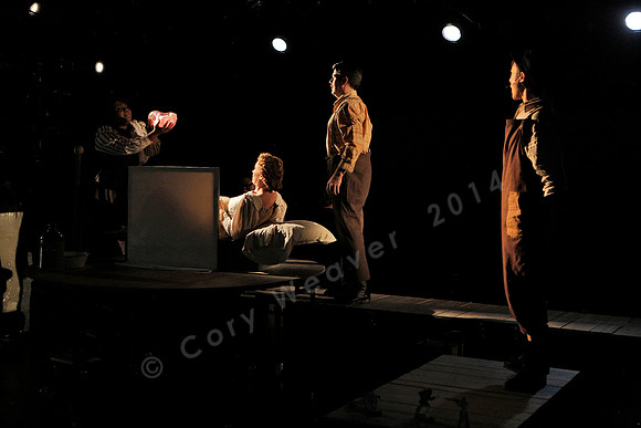 Prototype Festival presents “The Scarlet Ibis” Directed by Mallory Catlett, Music Direction by Steven Osgood, Puppetry Design by Tom Lee, Set Design by Joseph Silovsky, Lighting Design by Jeanette Oi-