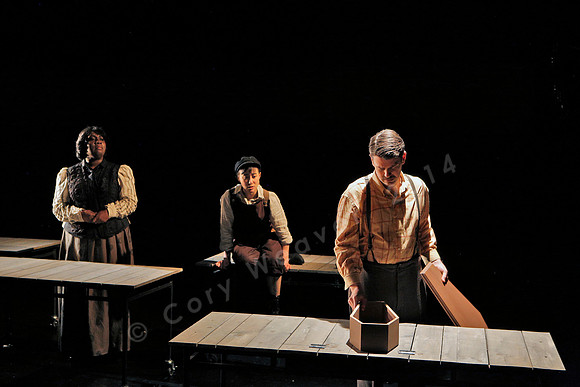 Prototype Festival presents “The Scarlet Ibis” Directed by Mallory Catlett, Music Direction by Steven Osgood, Puppetry Design by Tom Lee, Set Design by Joseph Silovsky, Lighting Design by Jeanette Oi-