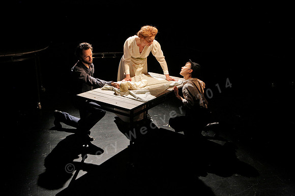 Prototype Festival presents “The Scarlet Ibis” Directed by Mallory Catlett, Music Direction by Steven Osgood, Puppetry Design by Tom Lee, Set Design by Joseph Silovsky, Lighting Design by Jeanette Oi-