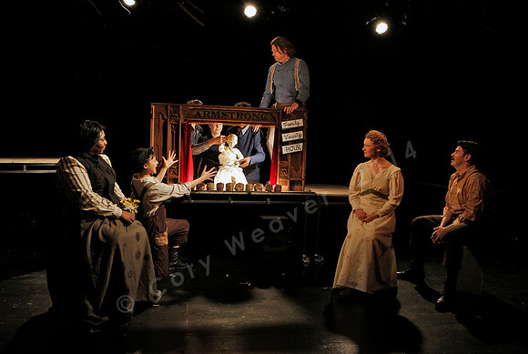 Prototype Festival presents “The Scarlet Ibis” Directed by Mallory Catlett, Music Direction by Steven Osgood, Puppetry Design by Tom Lee, Set Design by Joseph Silovsky, Lighting Design by Jeanette Oi-