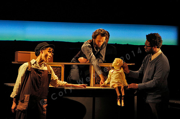 Prototype Festival presents “The Scarlet Ibis” Directed by Mallory Catlett, Music Direction by Steven Osgood, Puppetry Design by Tom Lee, Set Design by Joseph Silovsky, Lighting Design by Jeanette Oi-