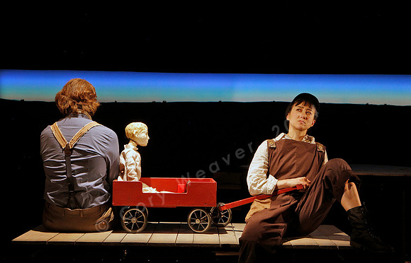 Prototype Festival presents “The Scarlet Ibis” Directed by Mallory Catlett, Music Direction by Steven Osgood, Puppetry Design by Tom Lee, Set Design by Joseph Silovsky, Lighting Design by Jeanette Oi-