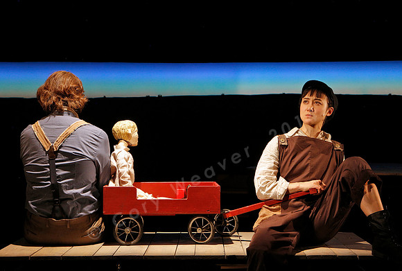 Prototype Festival presents “The Scarlet Ibis” Directed by Mallory Catlett, Music Direction by Steven Osgood, Puppetry Design by Tom Lee, Set Design by Joseph Silovsky, Lighting Design by Jeanette Oi-