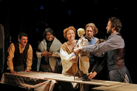 Prototype Festival presents “The Scarlet Ibis” Directed by Mallory Catlett, Music Direction by Steven Osgood, Puppetry Design by Tom Lee, Set Design by Joseph Silovsky, Lighting Design by Jeanette Oi-
