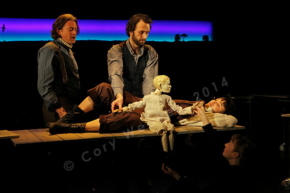 Prototype Festival presents “The Scarlet Ibis” Directed by Mallory Catlett, Music Direction by Steven Osgood, Puppetry Design by Tom Lee, Set Design by Joseph Silovsky, Lighting Design by Jeanette Oi-