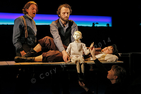 Prototype Festival presents “The Scarlet Ibis” Directed by Mallory Catlett, Music Direction by Steven Osgood, Puppetry Design by Tom Lee, Set Design by Joseph Silovsky, Lighting Design by Jeanette Oi-