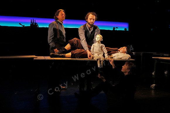 Prototype Festival presents “The Scarlet Ibis” Directed by Mallory Catlett, Music Direction by Steven Osgood, Puppetry Design by Tom Lee, Set Design by Joseph Silovsky, Lighting Design by Jeanette Oi-