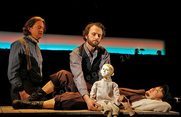 Prototype Festival presents “The Scarlet Ibis” Directed by Mallory Catlett, Music Direction by Steven Osgood, Puppetry Design by Tom Lee, Set Design by Joseph Silovsky, Lighting Design by Jeanette Oi-
