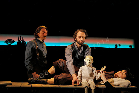 Prototype Festival presents “The Scarlet Ibis” Directed by Mallory Catlett, Music Direction by Steven Osgood, Puppetry Design by Tom Lee, Set Design by Joseph Silovsky, Lighting Design by Jeanette Oi-