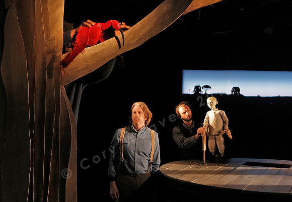 Prototype Festival presents “The Scarlet Ibis” Directed by Mallory Catlett, Music Direction by Steven Osgood, Puppetry Design by Tom Lee, Set Design by Joseph Silovsky, Lighting Design by Jeanette Oi-