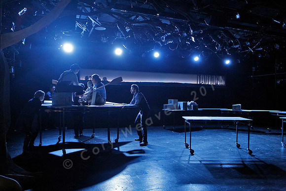Prototype Festival presents “The Scarlet Ibis” Directed by Mallory Catlett, Music Direction by Steven Osgood, Puppetry Design by Tom Lee, Set Design by Joseph Silovsky, Lighting Design by Jeanette Oi-