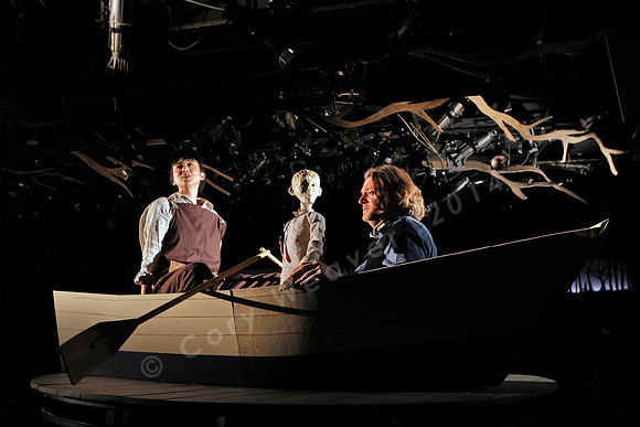 Prototype Festival presents “The Scarlet Ibis” Directed by Mallory Catlett, Music Direction by Steven Osgood, Puppetry Design by Tom Lee, Set Design by Joseph Silovsky, Lighting Design by Jeanette Oi-