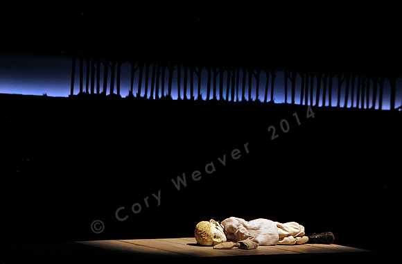 Prototype Festival presents “The Scarlet Ibis” Directed by Mallory Catlett, Music Direction by Steven Osgood, Puppetry Design by Tom Lee, Set Design by Joseph Silovsky, Lighting Design by Jeanette Oi-