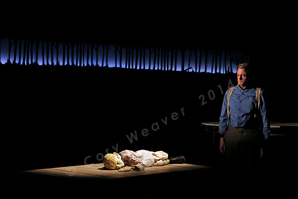 Prototype Festival presents “The Scarlet Ibis” Directed by Mallory Catlett, Music Direction by Steven Osgood, Puppetry Design by Tom Lee, Set Design by Joseph Silovsky, Lighting Design by Jeanette Oi-