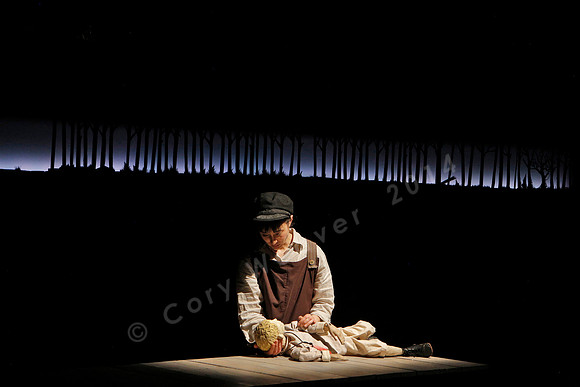 Prototype Festival presents “The Scarlet Ibis” Directed by Mallory Catlett, Music Direction by Steven Osgood, Puppetry Design by Tom Lee, Set Design by Joseph Silovsky, Lighting Design by Jeanette Oi-
