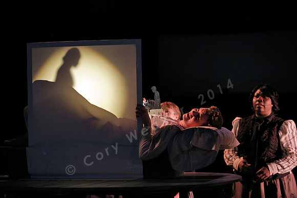 Prototype Festival presents “The Scarlet Ibis” Directed by Mallory Catlett, Music Direction by Steven Osgood, Puppetry Design by Tom Lee, Set Design by Joseph Silovsky, Lighting Design by Jeanette Oi-