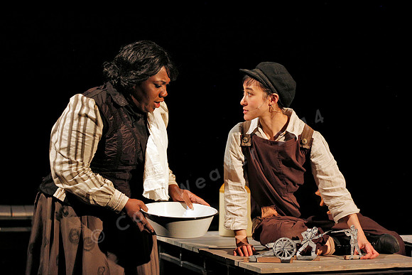 Prototype Festival presents “The Scarlet Ibis” Directed by Mallory Catlett, Music Direction by Steven Osgood, Puppetry Design by Tom Lee, Set Design by Joseph Silovsky, Lighting Design by Jeanette Oi-