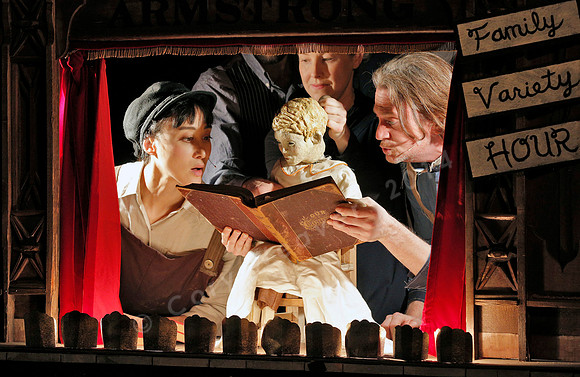 Prototype Festival presents “The Scarlet Ibis” Directed by Mallory Catlett, Music Direction by Steven Osgood, Puppetry Design by Tom Lee, Set Design by Joseph Silovsky, Lighting Design by Jeanette Oi-