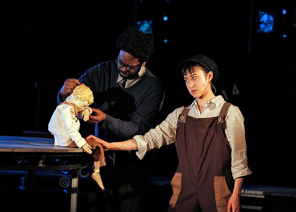 Prototype Festival presents “The Scarlet Ibis” Directed by Mallory Catlett, Music Direction by Steven Osgood, Puppetry Design by Tom Lee, Set Design by Joseph Silovsky, Lighting Design by Jeanette Oi-