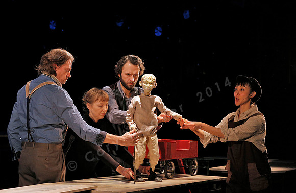 Prototype Festival presents “The Scarlet Ibis” Directed by Mallory Catlett, Music Direction by Steven Osgood, Puppetry Design by Tom Lee, Set Design by Joseph Silovsky, Lighting Design by Jeanette Oi-