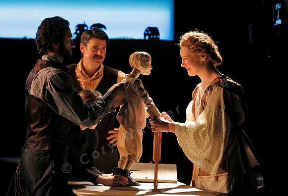 Prototype Festival presents “The Scarlet Ibis” Directed by Mallory Catlett, Music Direction by Steven Osgood, Puppetry Design by Tom Lee, Set Design by Joseph Silovsky, Lighting Design by Jeanette Oi-