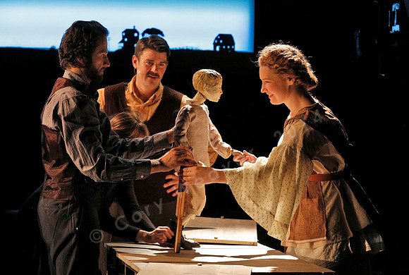 Prototype Festival presents “The Scarlet Ibis” Directed by Mallory Catlett, Music Direction by Steven Osgood, Puppetry Design by Tom Lee, Set Design by Joseph Silovsky, Lighting Design by Jeanette Oi-