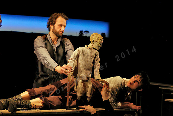 Prototype Festival presents “The Scarlet Ibis” Directed by Mallory Catlett, Music Direction by Steven Osgood, Puppetry Design by Tom Lee, Set Design by Joseph Silovsky, Lighting Design by Jeanette Oi-