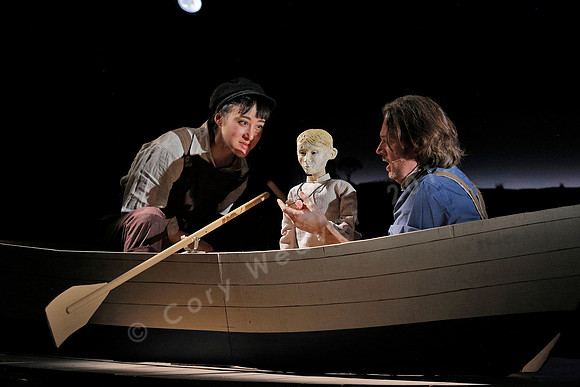 Prototype Festival presents “The Scarlet Ibis” Directed by Mallory Catlett, Music Direction by Steven Osgood, Puppetry Design by Tom Lee, Set Design by Joseph Silovsky, Lighting Design by Jeanette Oi-