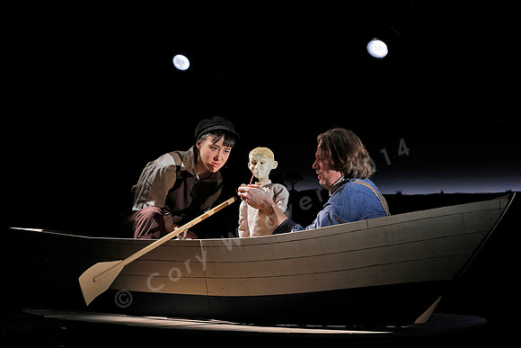 Prototype Festival presents “The Scarlet Ibis” Directed by Mallory Catlett, Music Direction by Steven Osgood, Puppetry Design by Tom Lee, Set Design by Joseph Silovsky, Lighting Design by Jeanette Oi-