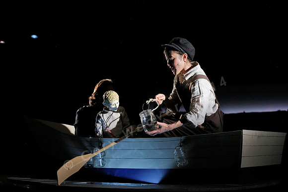 Prototype Festival presents “The Scarlet Ibis” Directed by Mallory Catlett, Music Direction by Steven Osgood, Puppetry Design by Tom Lee, Set Design by Joseph Silovsky, Lighting Design by Jeanette Oi-
