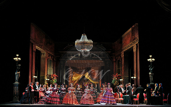 La Traviata, John Conklin, San Francisco Opera